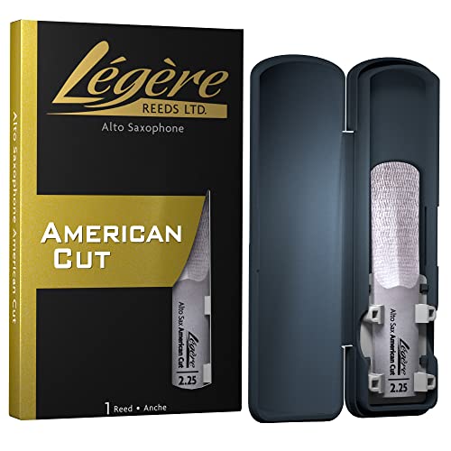 Légère Reeds Premium Synthetic Woodwind Reed, Alto Saxophone, American Cut, Strength 2.25 (ASA2.25)