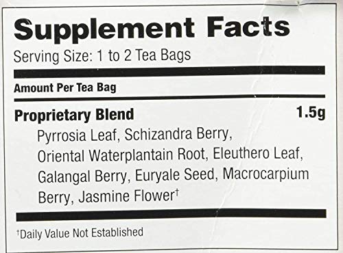 Bravo Tea, Kidney Strong Herbal Tea, Caffeine Free, 20 Tea Bags (Four Pack)